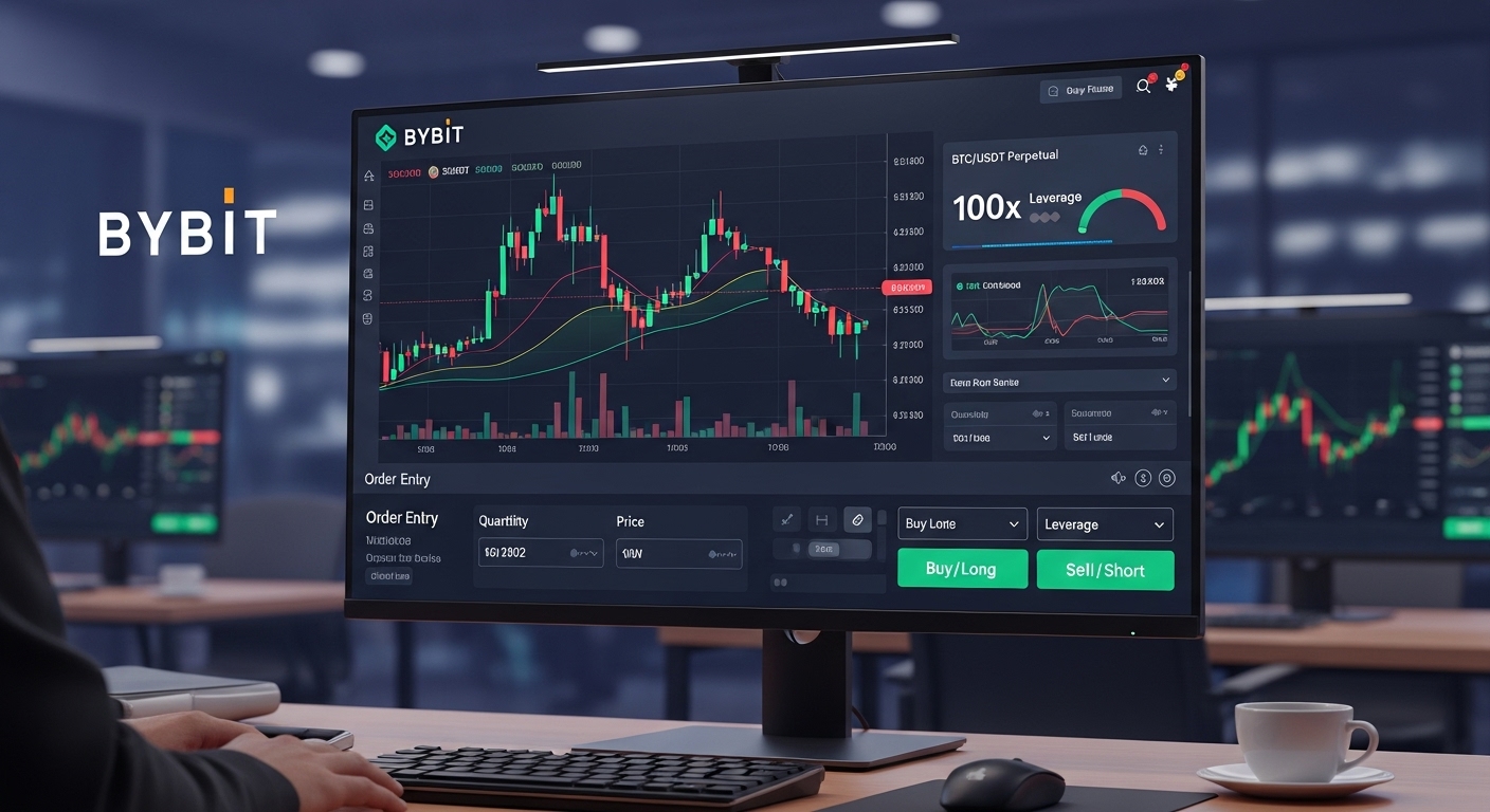 Визуальное представление процесса работы с bybit.com: глобальная криптобиржа, актуальный вход 2026 на платформе Bybit